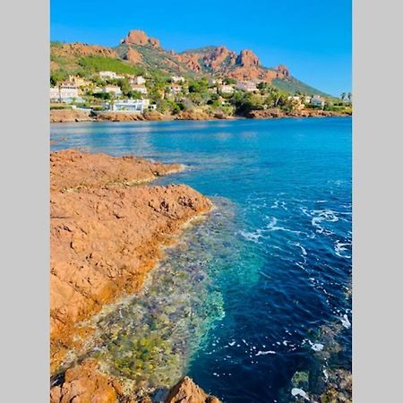 Apartmán Antheor - Vue Exceptionnelle - Refait A Neuf 4 Couchages Saint-Raphaël Exteriér fotografie