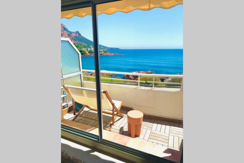 Apartmán Antheor - Vue Exceptionnelle - Refait A Neuf 4 Couchages Saint-Raphaël Exteriér fotografie