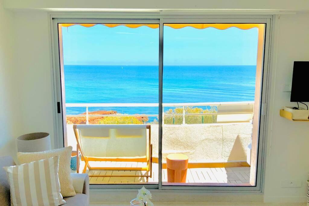 Apartmán Antheor - Vue Exceptionnelle - Refait A Neuf 4 Couchages Saint-Raphaël Exteriér fotografie
