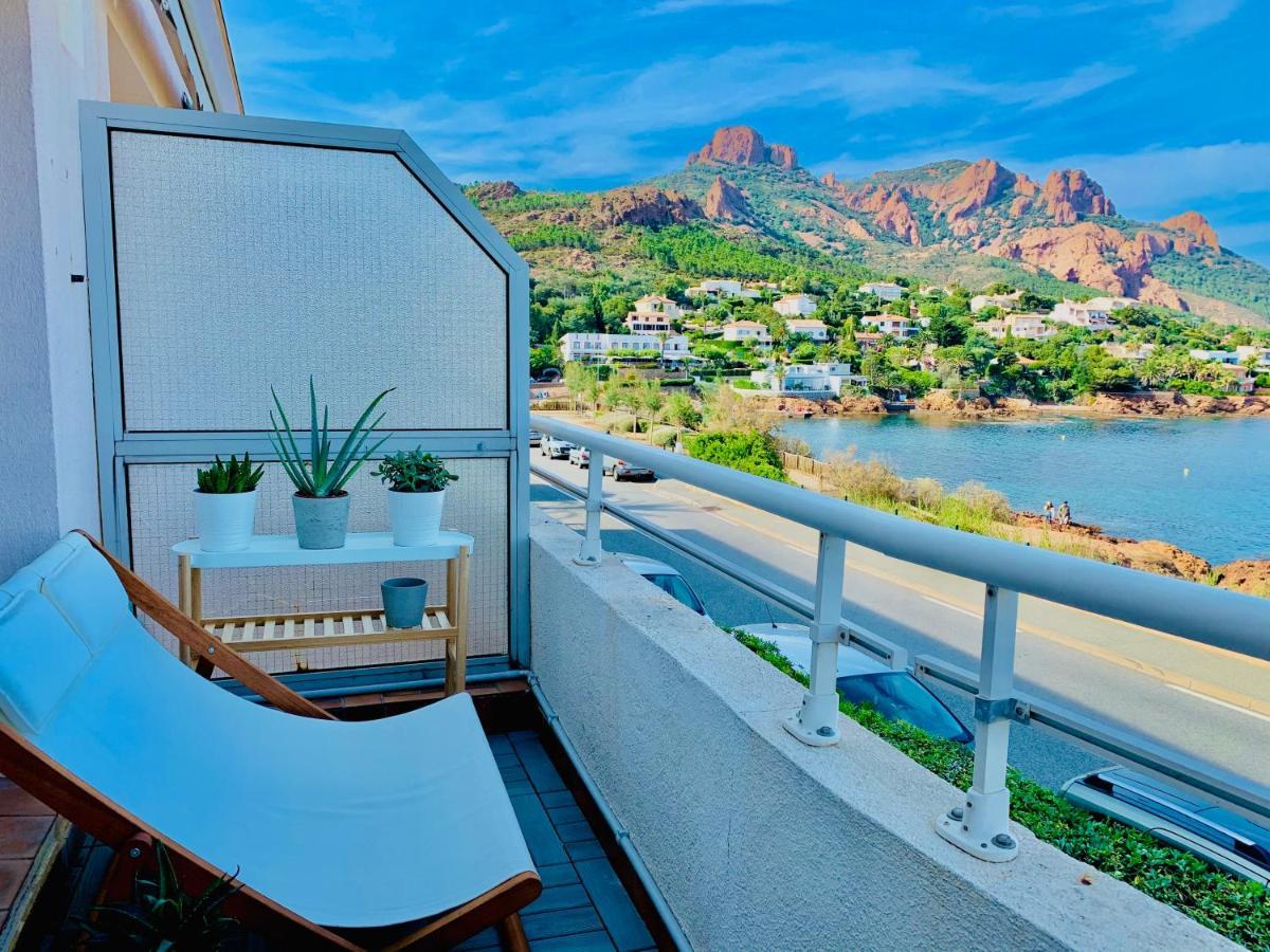Apartmán Antheor - Vue Exceptionnelle - Refait A Neuf 4 Couchages Saint-Raphaël Exteriér fotografie