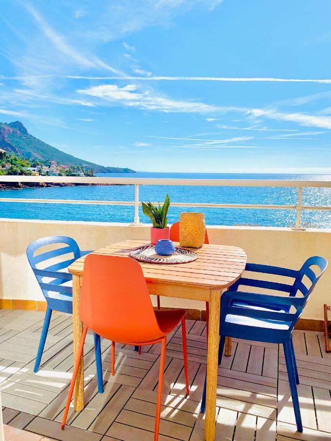 Apartmán Antheor - Vue Exceptionnelle - Refait A Neuf 4 Couchages Saint-Raphaël Exteriér fotografie