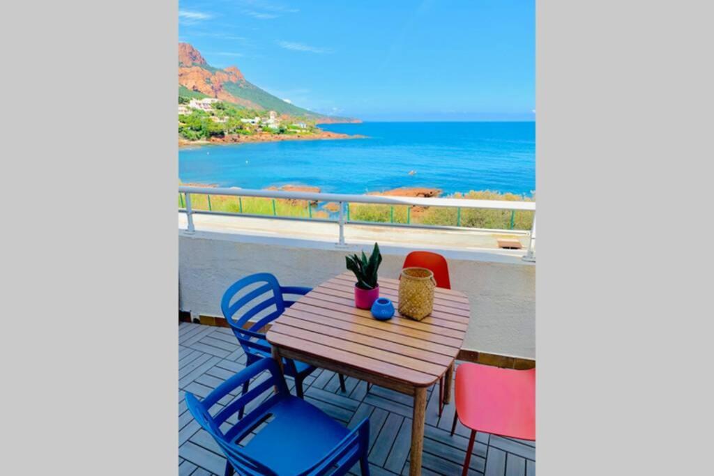 Apartmán Antheor - Vue Exceptionnelle - Refait A Neuf 4 Couchages Saint-Raphaël Exteriér fotografie