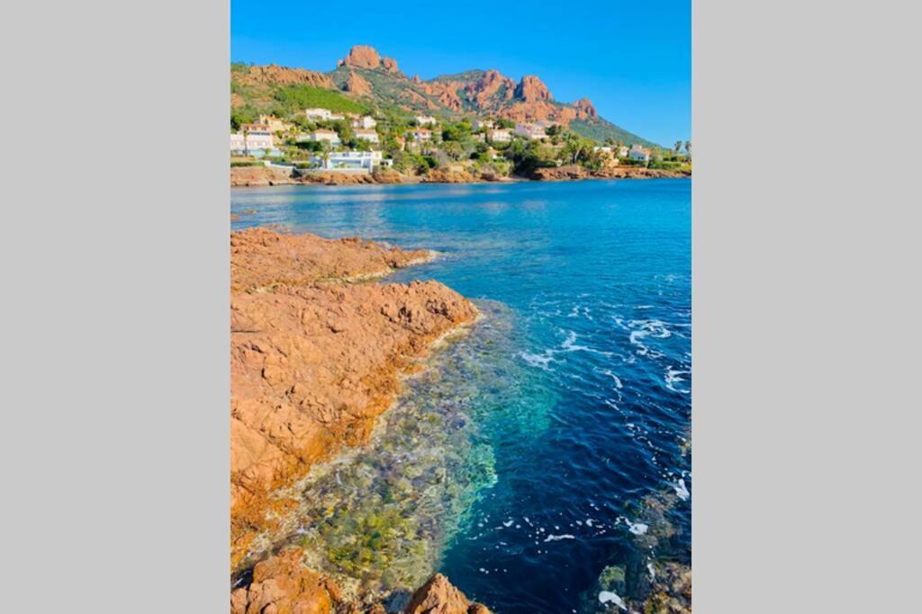 Apartmán Antheor - Vue Exceptionnelle - Refait A Neuf 4 Couchages Saint-Raphaël Exteriér fotografie