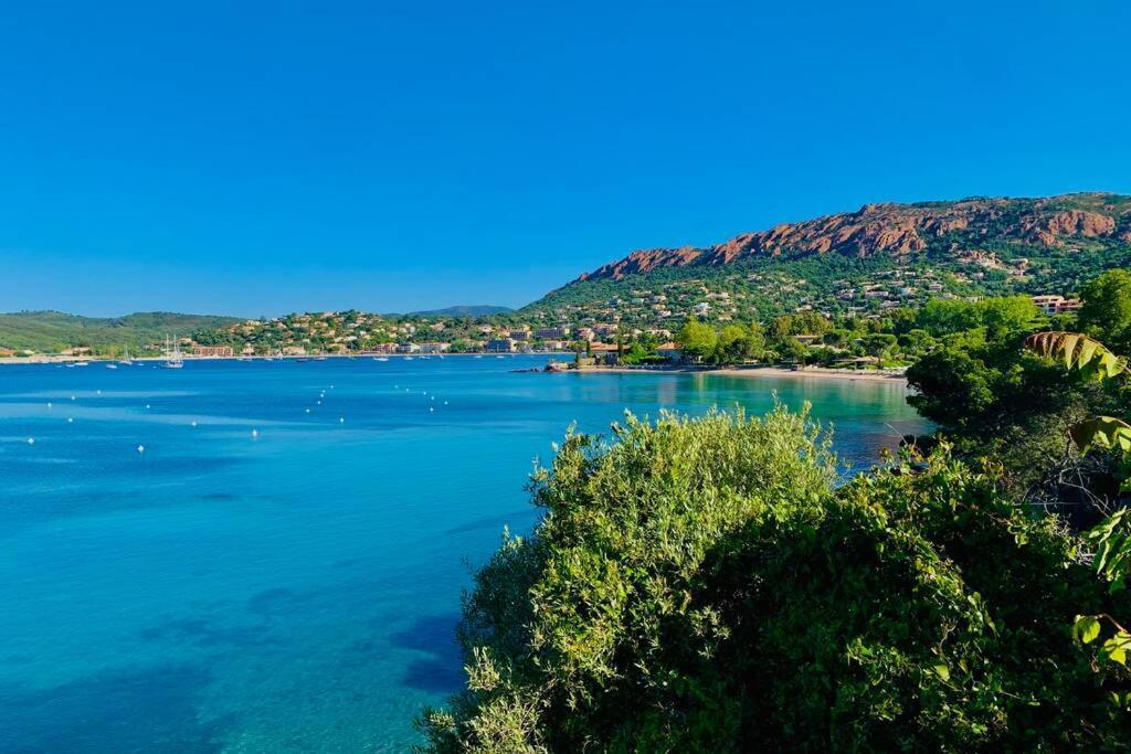 Apartmán Antheor - Vue Exceptionnelle - Refait A Neuf 4 Couchages Saint-Raphaël Exteriér fotografie